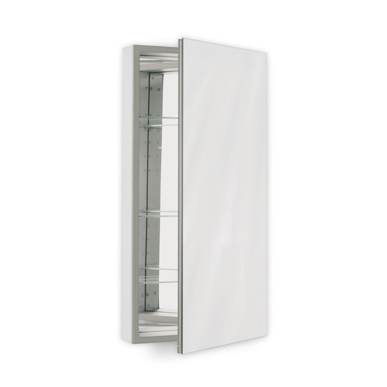Robern PL Series Recessed or Surface Mount Frameless Medicine